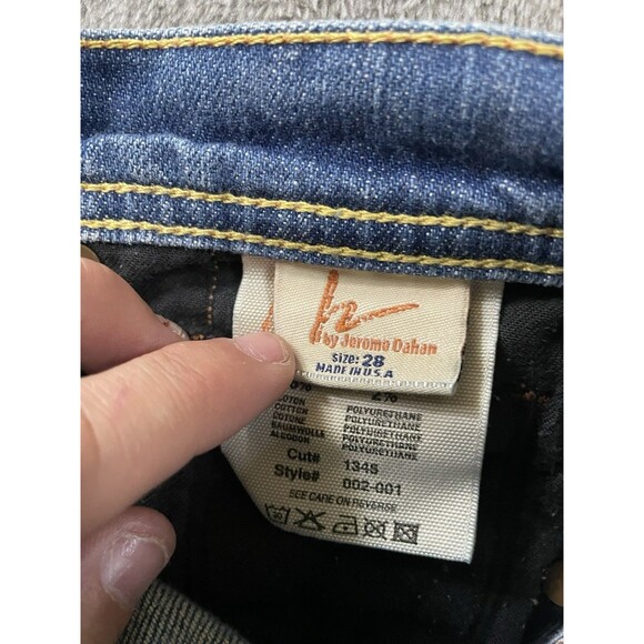 Citizen of Humanity Jeans Women's 28 Light Wash Y2K Low Rise Flair COH Stretch - Picture 6 of 15